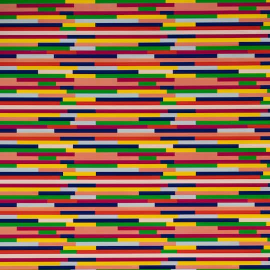 Bright Multicolor Stripes Gift Wrap by Celebrate It™